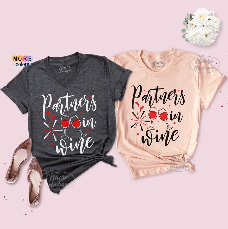 partner in wine t shirt
