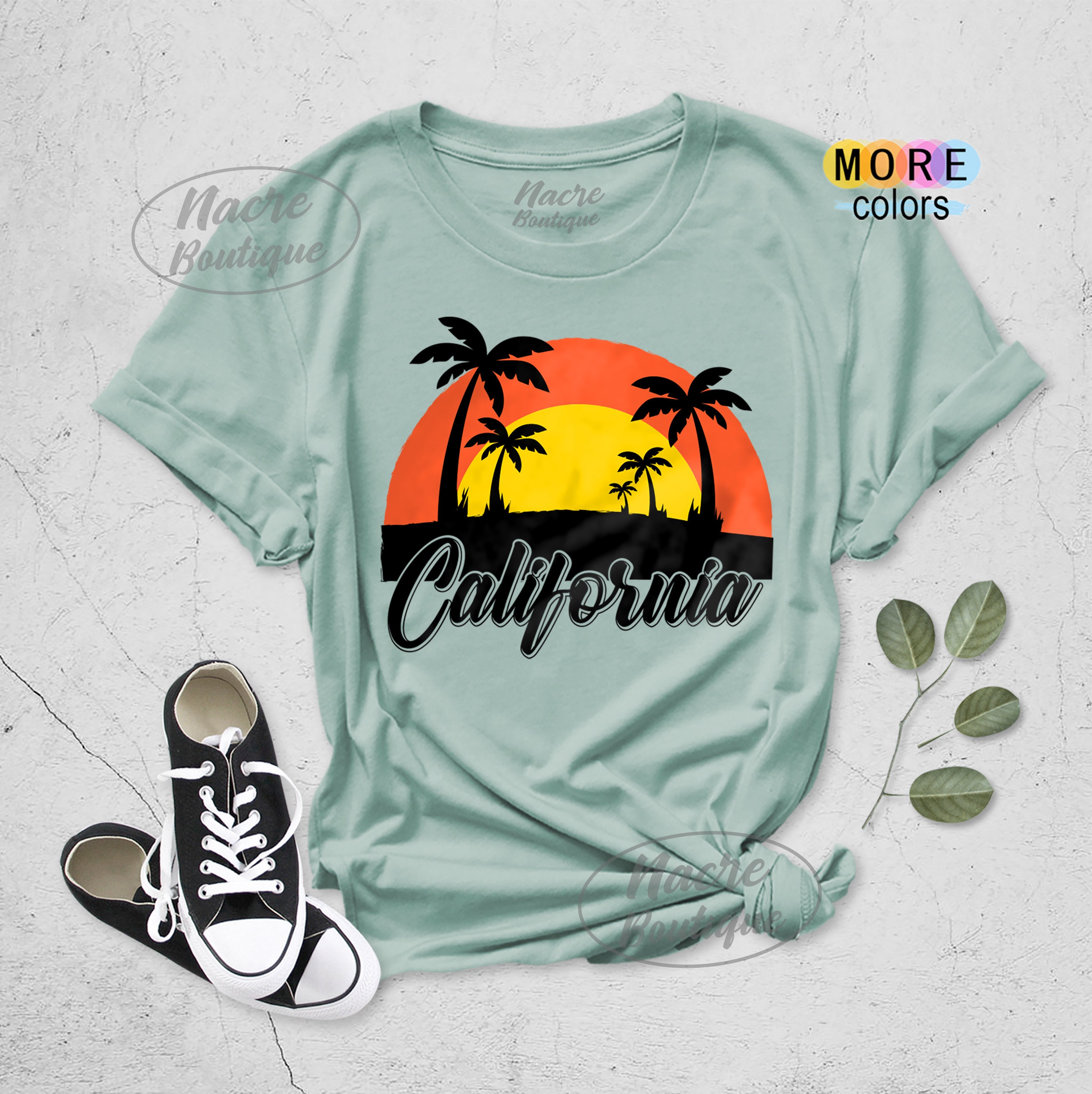 Camisa de California de Los Ángeles camisa de - Etsy México