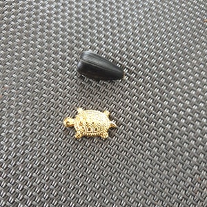 Amuleto de la suerte para el bolso, pequeño amuleto, billetera con forma de tortuga, talismán para aumentar el dinero, símbolo del feng shui
