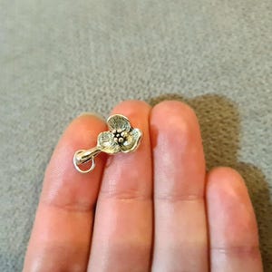 Wasserlilie Reichtum Anhänger - Glücksbringer & Glück Amulett Geschenk für Sie