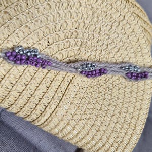 Natürliches graues Hanf Armband - Boho umweltfreundliches Schmuckstück