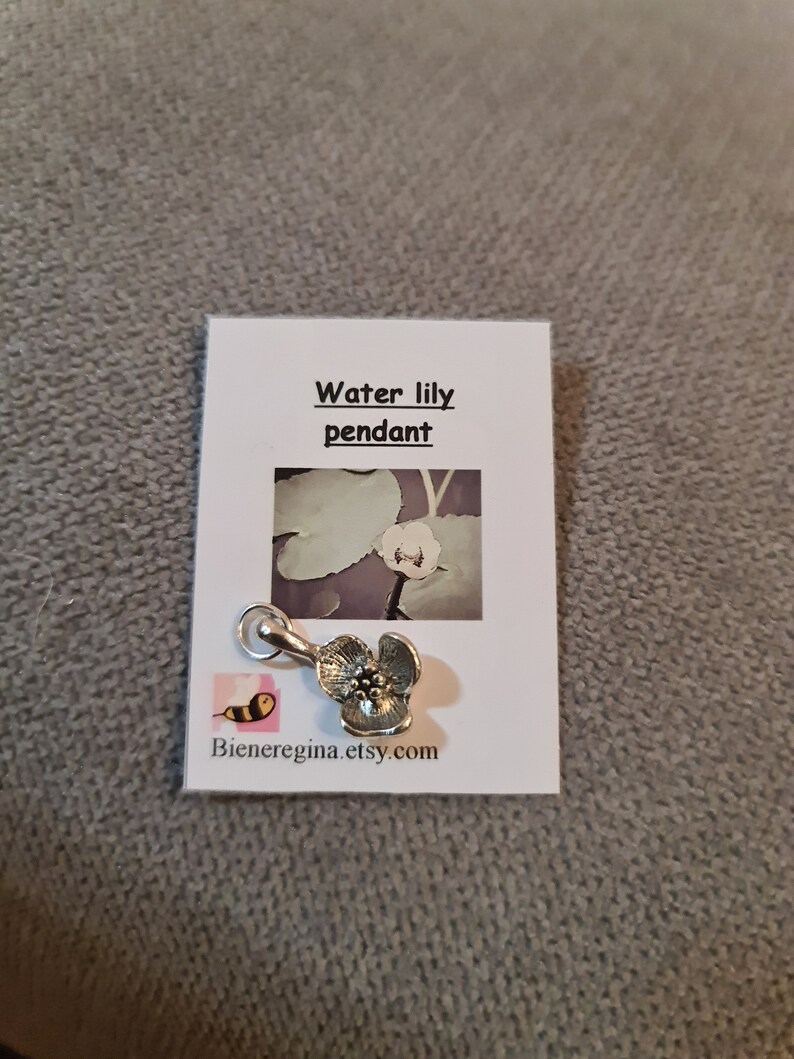 Glücksbringer, Glücksbringer, Wasserlilienanhänger, Geschenk für Sie, Glücksbringer, Glücksbringer, Glücksbringer, Glücksbringer Bild 2