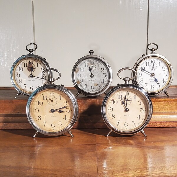 Vintage Alarm Clocks