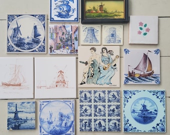 Vintage Art Tiles Ceramic Tile