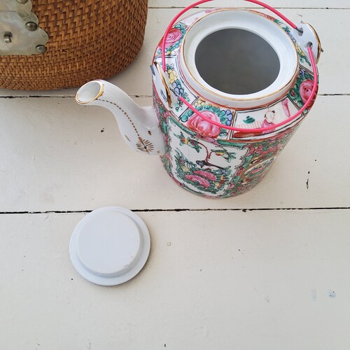 Shops Tea For Two Vintage Wicker Basket