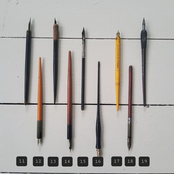 Vintage Calligraphy Pens Dip Pens 