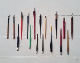 Vintage Calligraphy Pens Dip Pens