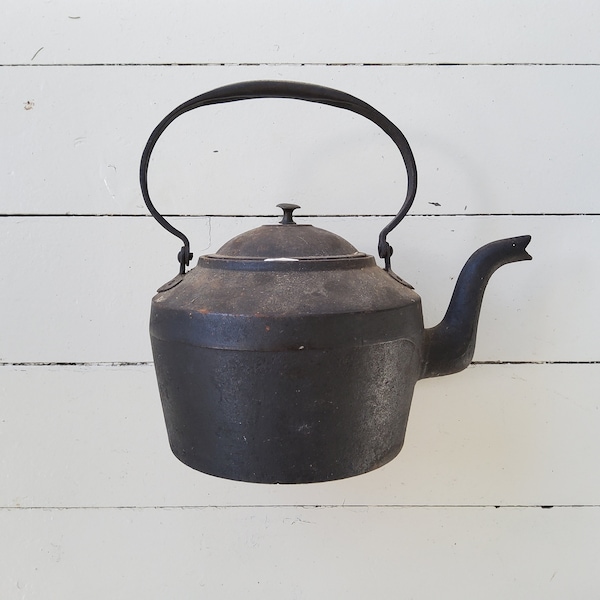 Cast Iron Kettle Etsy