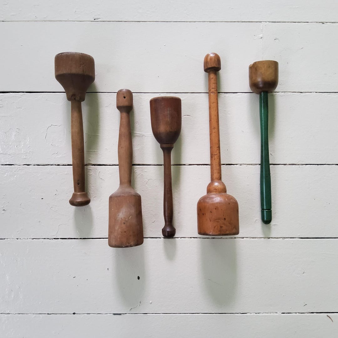 Wooden Kitchen Masher Vintage and Antique Tool - Etsy