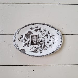 Transferware Ironstone Soap Dish