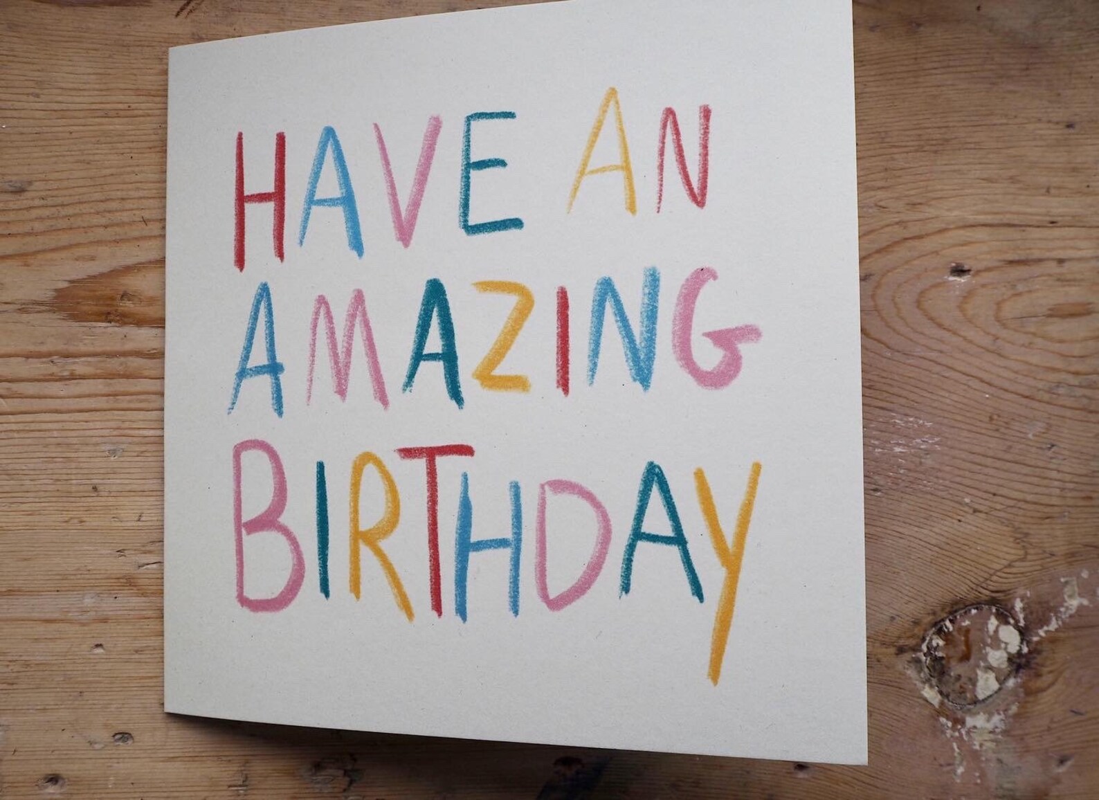 Have an Amazing Birthday Card - Etsy