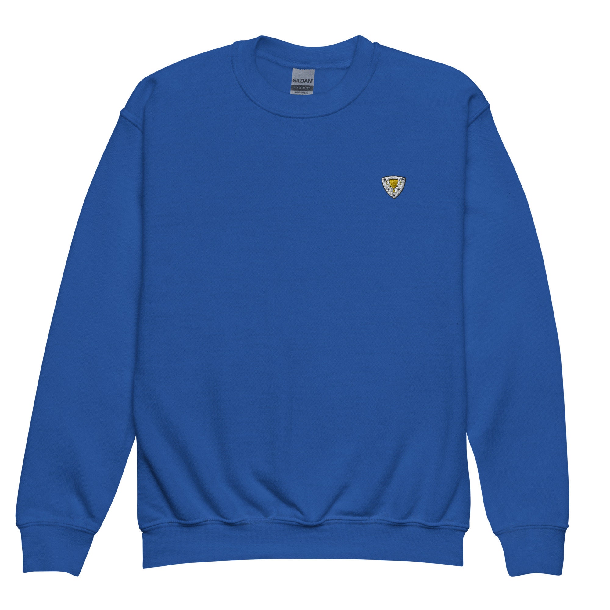 Youth Embroidered Crest sweatshirt Youth Embroidered Crest sweatshirt