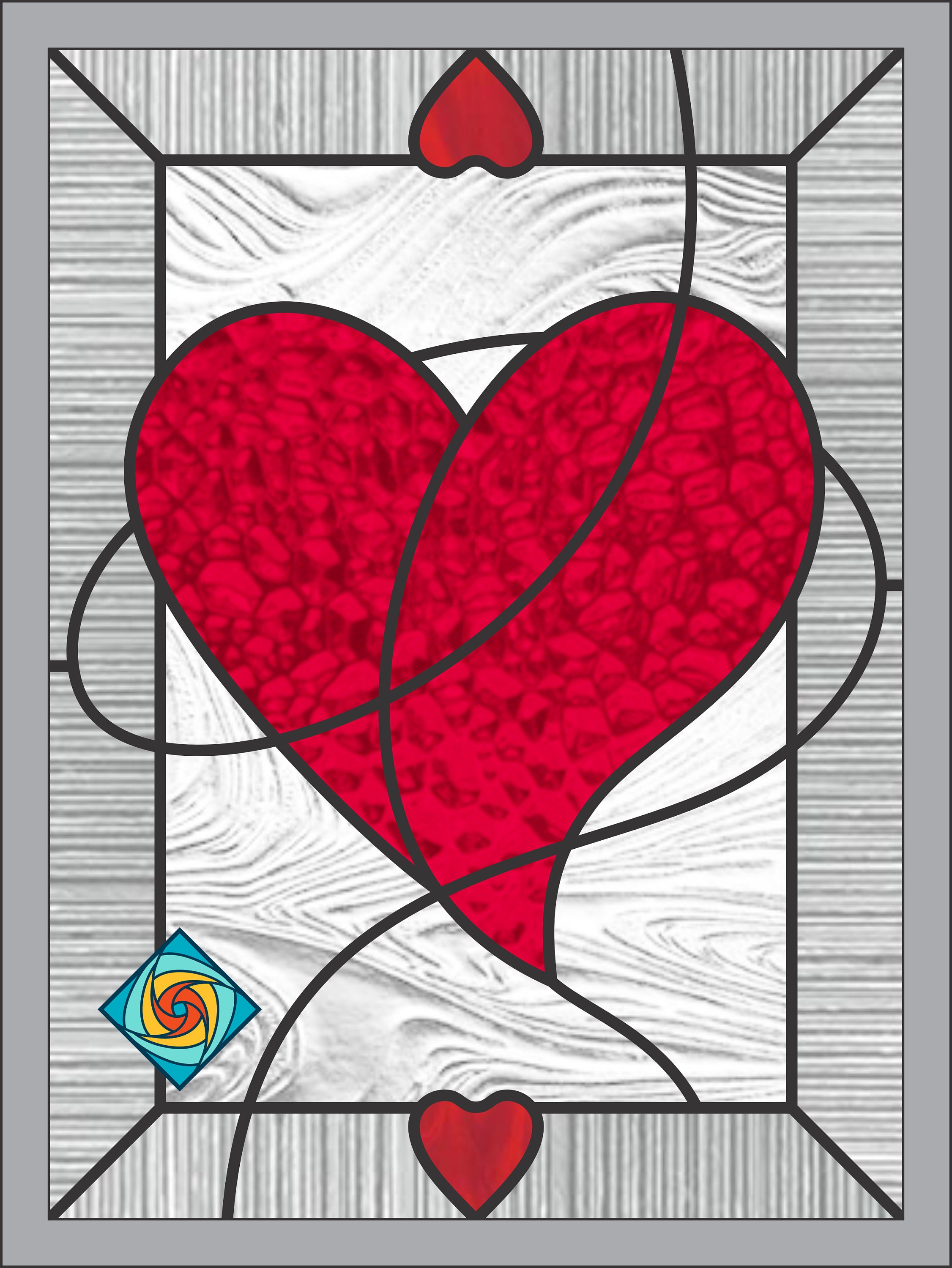 Telenova - Stained Glass Love 直筆サイン入り Love Stained Glass | Pipsiglass