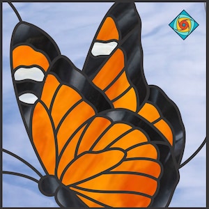 Butterfly Stained Glass Pattern: Beginner-intermediate Level (digital ...