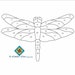 Suncatcher Dragonfly Glass Pattern - Digital PDF File to Download ...