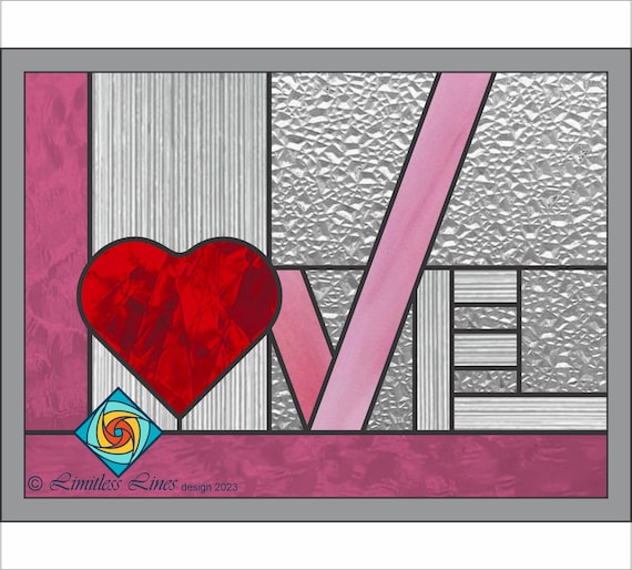 Telenova - Stained Glass Love 直筆サイン入り LOVE Stained Glass : r/StainedGlass
