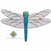 Suncatcher Dragonfly Glass Pattern - Digital PDF File to Download ...