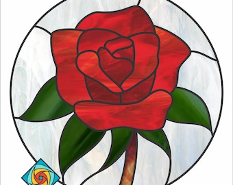 Swirl Valentine Heart Stained Glass Pattern for Beginners. Digital PDF ...