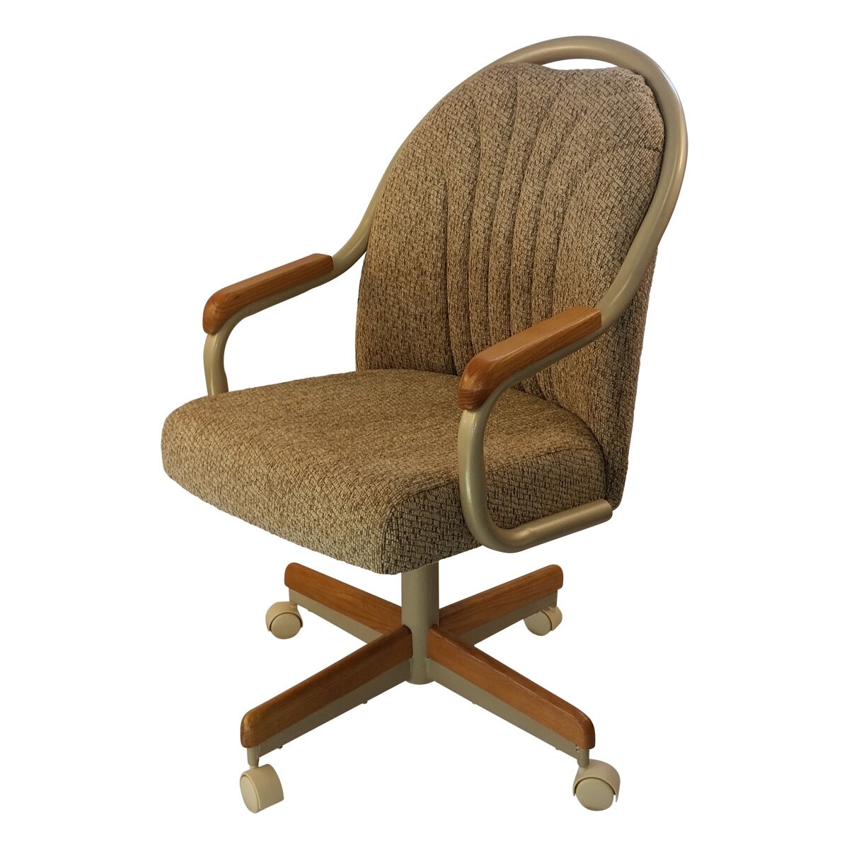 Caster Chair Company Britney Swivel Tilt Caster Arm Chair In Etsy