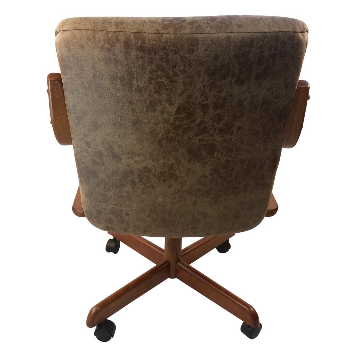 Caster Chair Company Bernard Swivel Tilt Caster Arm Chair in Etsy