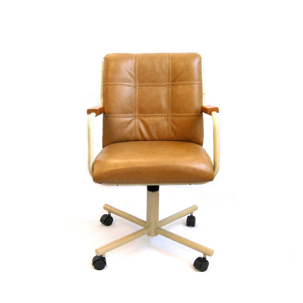 Caster Chair Company C84 Meadow Swivel Tilt Caster Arm Chair Etsy