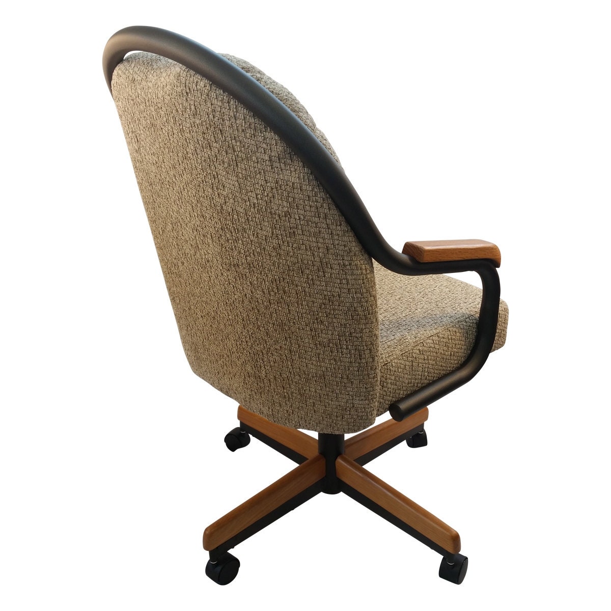 Caster Chair Company Bently Swivel Tilt Caster Arm Chair in Etsy