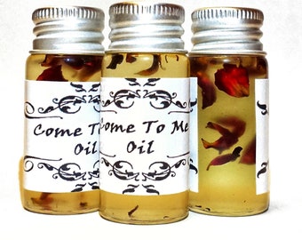 Come To Me Oil - attraction, romance, love, desire, passion hoodoo voodoo witch