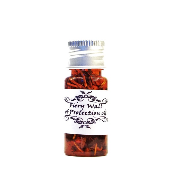 Fiery Wall of Protection oil 10ml Pagan Wicca hoodoo voodoo conjure spell witchcraft