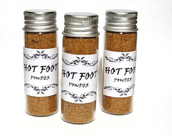 Hot Foot powder - 2x10ml - dwie butelki - magic, hoodoo, voodoo, spellwork