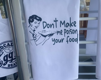 Funny Kitchen Towel. Cornbread.  Kitchen Decor. Kitchen Tea Towel. Housewarming gift Snarky Tea towel