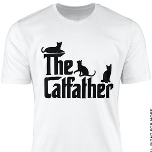 Cat Dad I The Original Cat Father T-Shirt I Cat Dad Shirt I Cat Daddy I Unisex Cat Dad T-Shirt I Gift from the Cat I Cat Dad Gift image 2