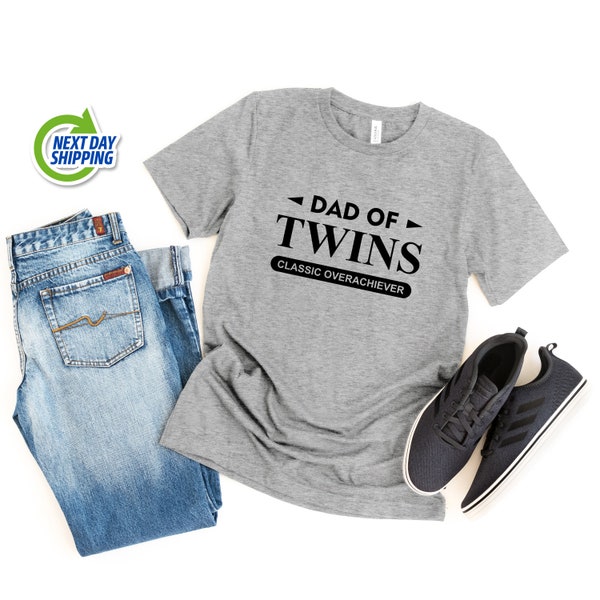 Dad of Twins Shirt | Funny Dad Shirt | Pregnancy Reveal | Father's Day Gift | Twin Dad Shirt | Best Dad Gift | Father of Twins