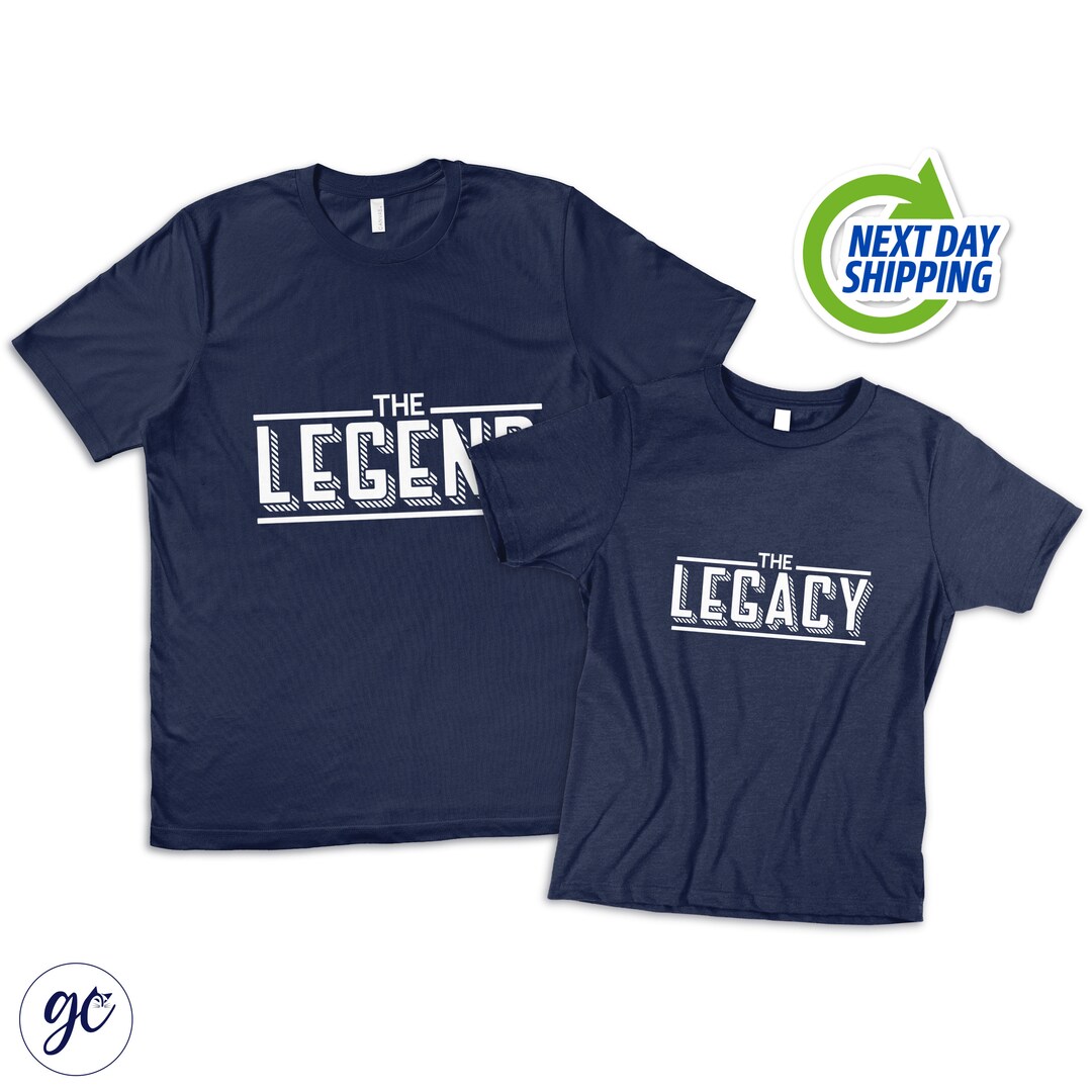 Daddy Und Ich Shirts, Passende Papa Shirts, The Legend Erbe Shirt