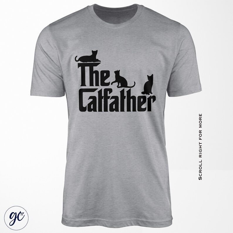 Cat Dad I The Original Cat Father T-Shirt I Cat Dad Shirt I Cat Daddy I Unisex Cat Dad T-Shirt I Gift from the Cat I Cat Dad Gift image 3