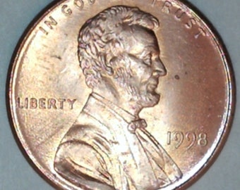 1998 Lincoln Memorial Cent