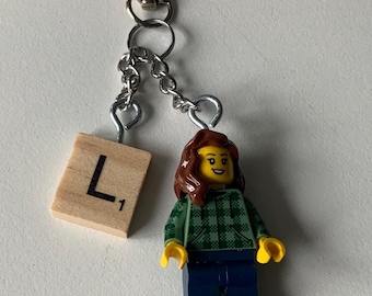 Personalised mini me minifigure key ring. Price per keychain.  FREE SHIPPING