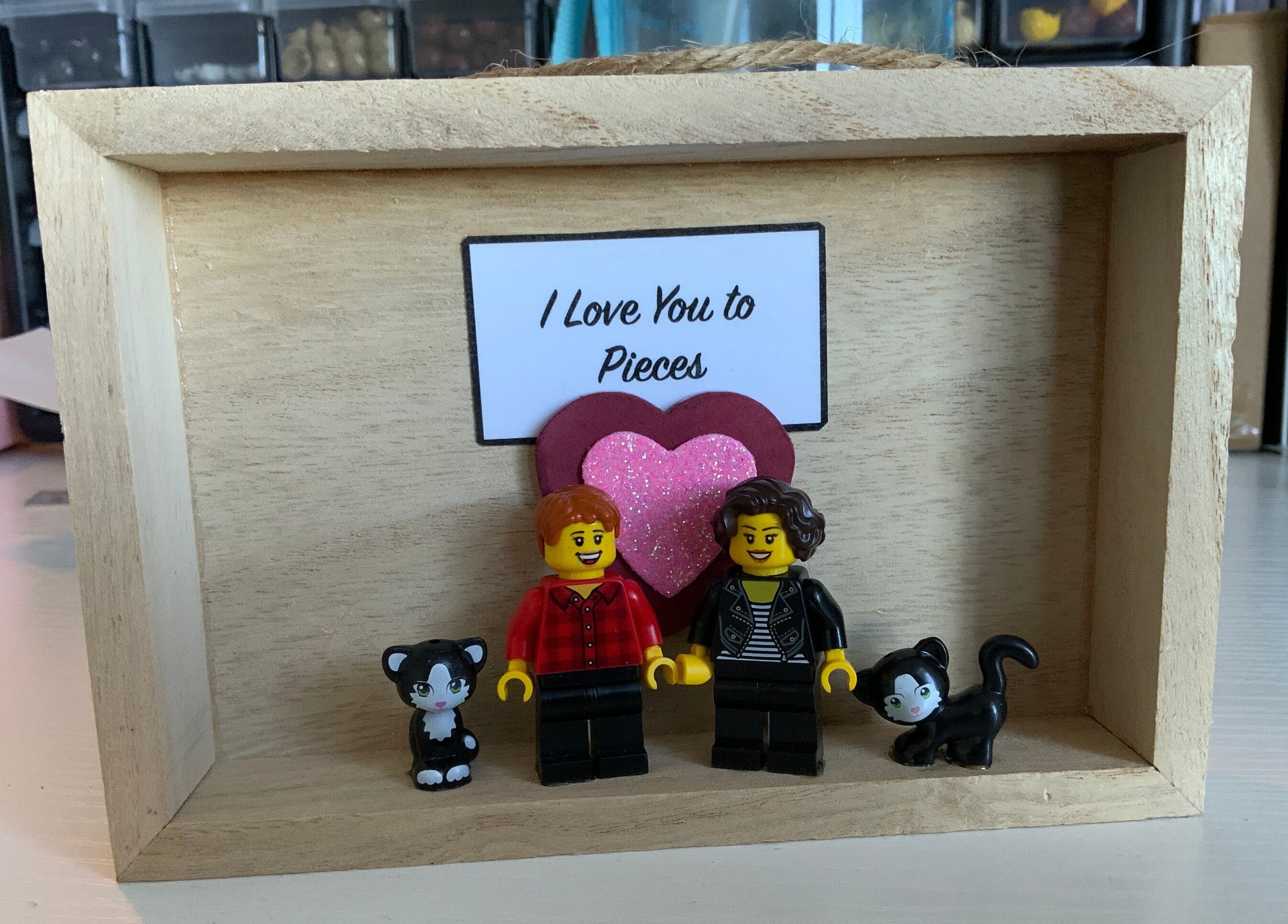 Personalised Mini Me Minifigure Wooden Frame. - Etsy
