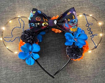Halloween Stitch-Ohren – Disney-Ohren leuchten