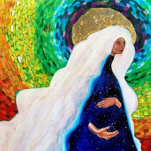 Himmlische Mutter LDS Kunstdruck