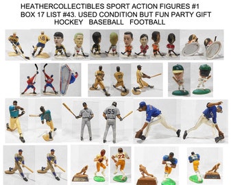 Sport Action Figures, Rare Sport Figures, Baseball,hockey,football
