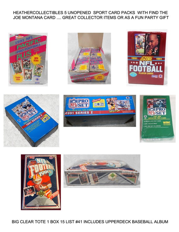 1991 NFL Pacific Pro Football Plus 2 (unopened box). Collectors Set.