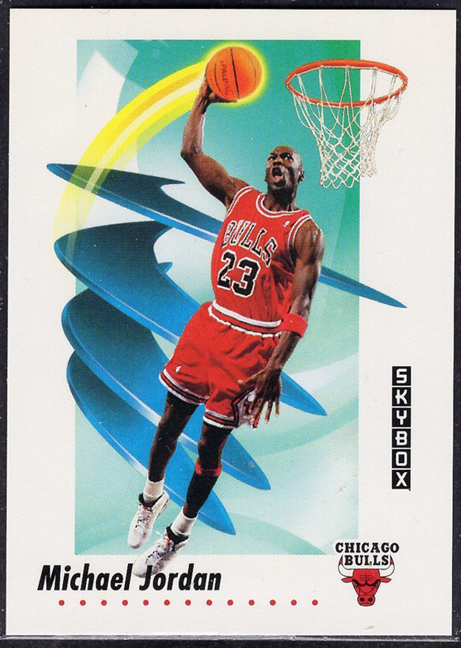 1990-91 NBA Hoops #23 Hakeem Olajuwon All-Star Rockets