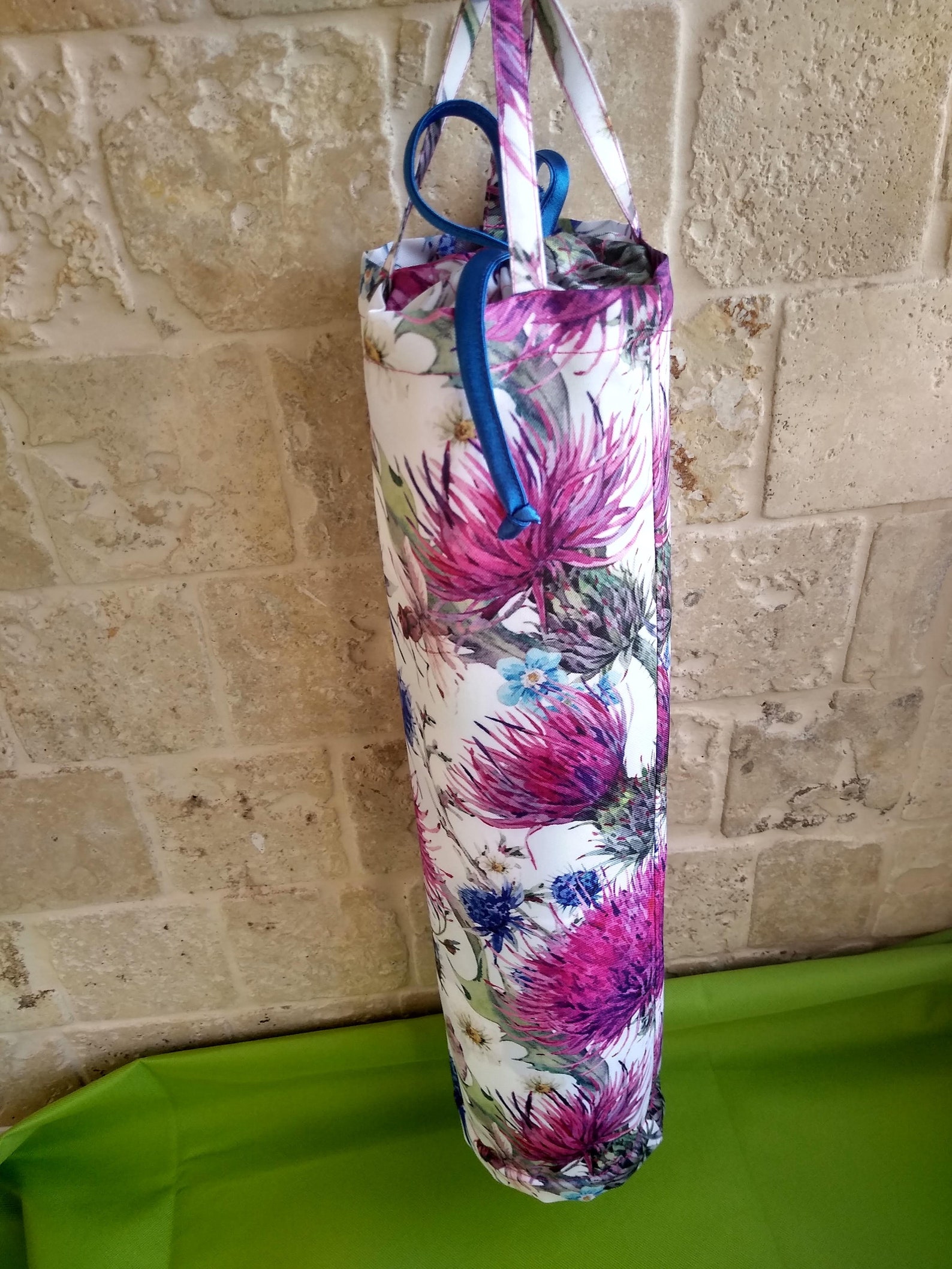 Plastic Bag Holdergrocery Bag Holder Recycled Bag Holderdispenser Etsy