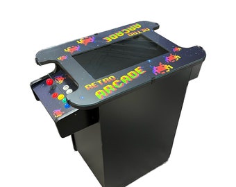 Tall Life-Sized Retro Arcade Cocktail, With 516 Retro Classic Games! 2 Players! Free Shipping