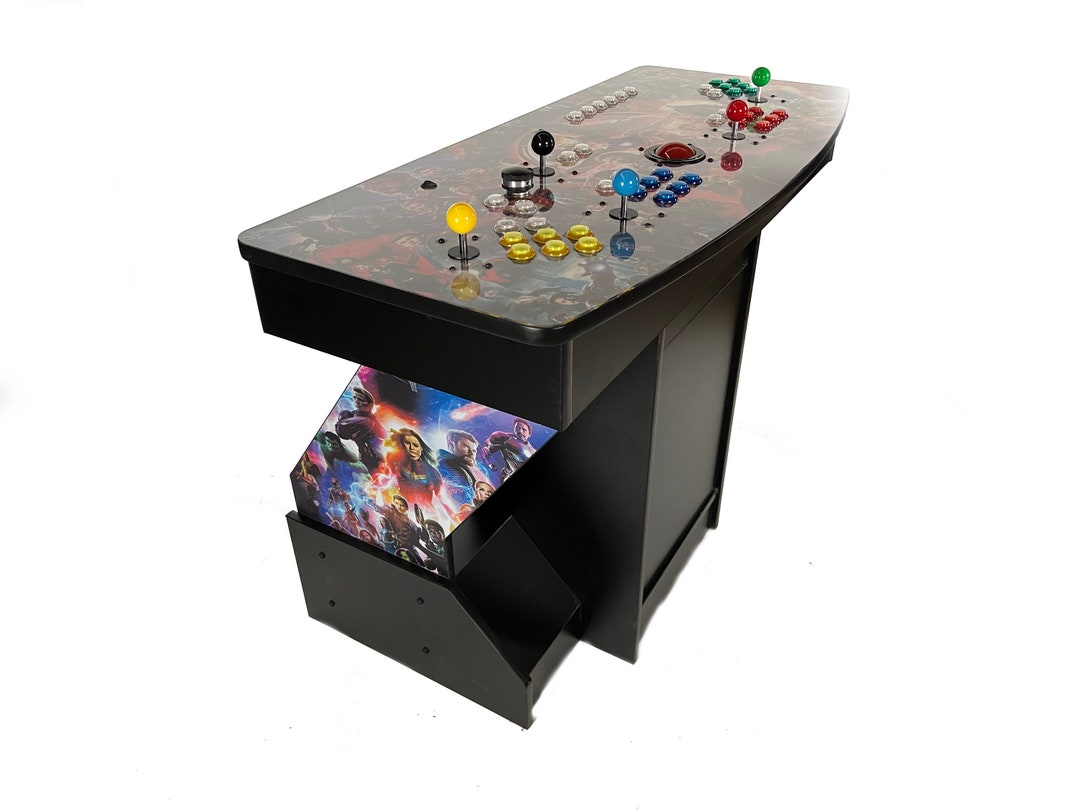 4-Player Tabletop Arcade – Dave's Geeky Ideas