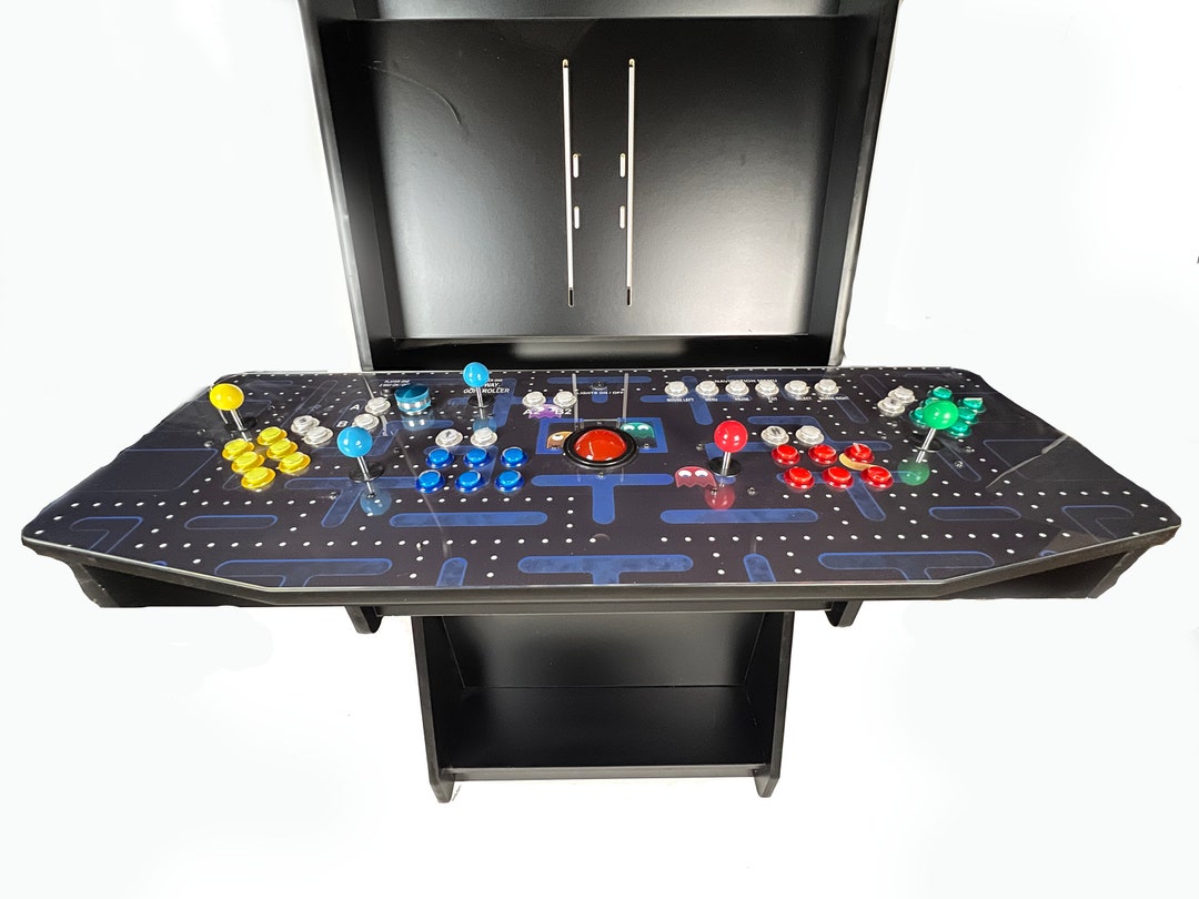 Four Player Upright Arcade Fully Loaded With 150 Different Etsy