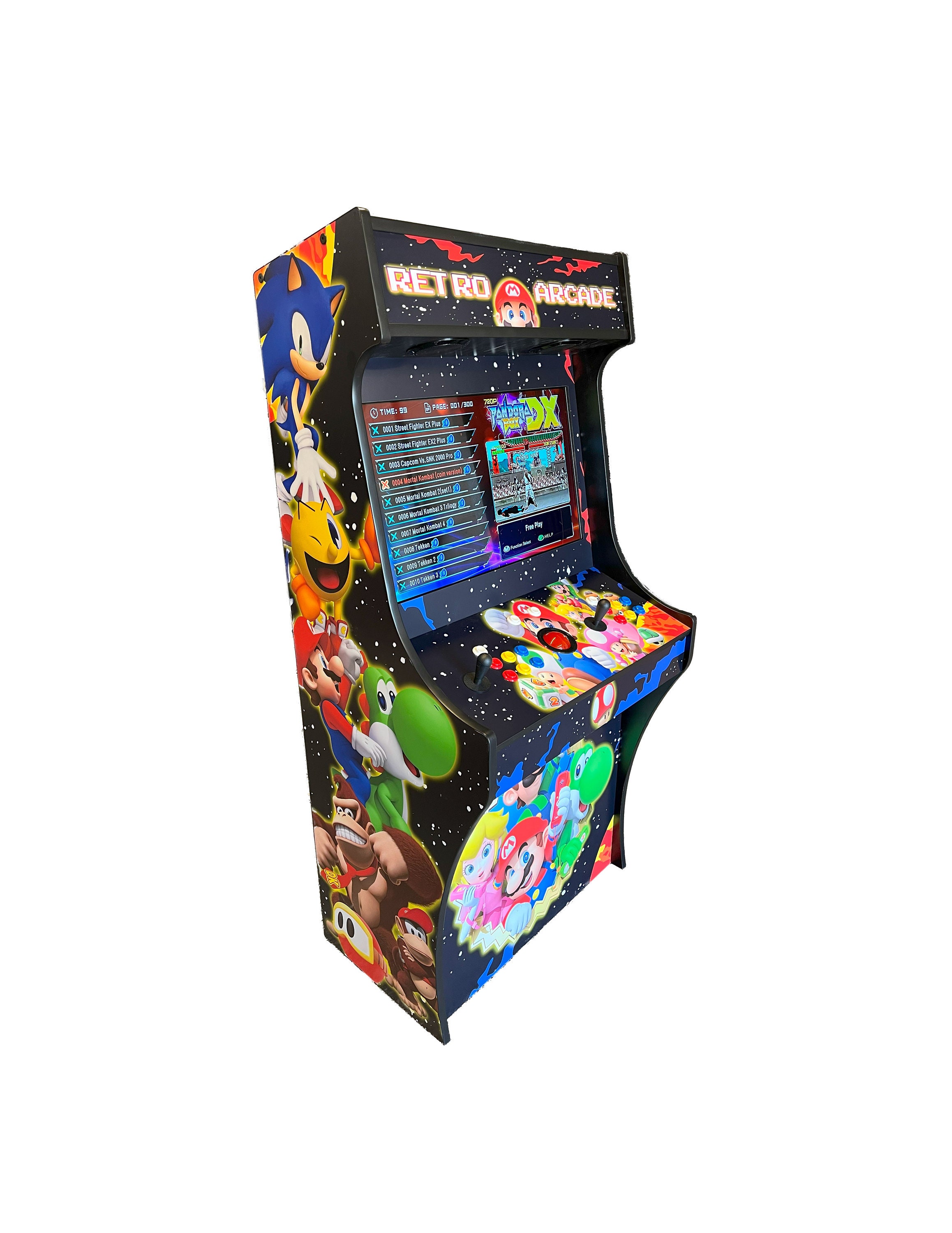 Retro Arcade Machine Multiplayer Built In 8000 Games