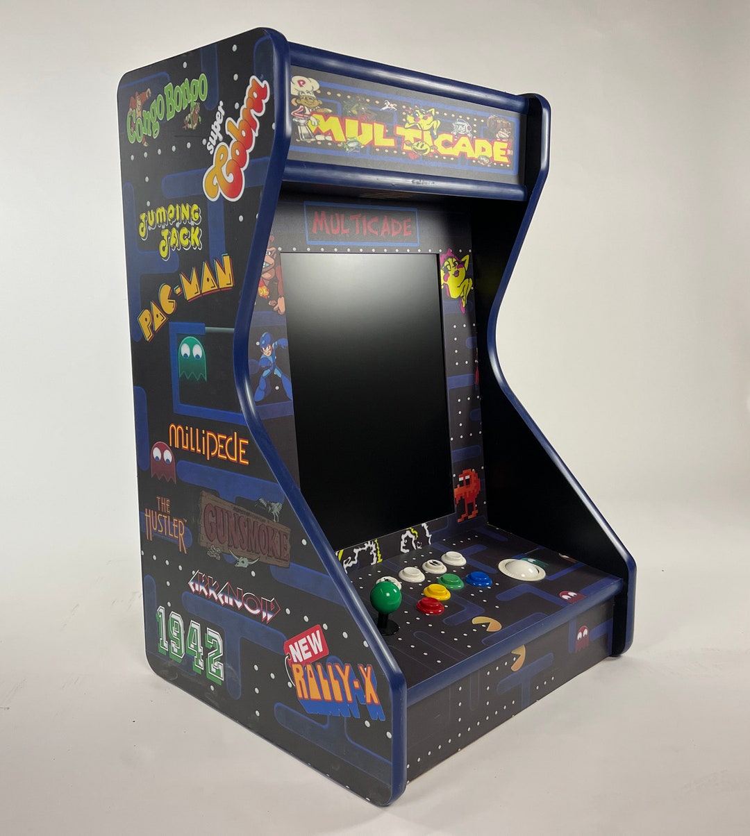 Bartop Arcade Kit Deluxe - Cam Lock, Graphics, Control Kit