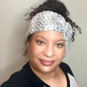 Chunky Knit Twisted Headband: Women&#39;s Winter Ear Warmer