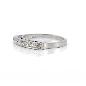Antique Platinum Old European Diamond Ring, Size 7